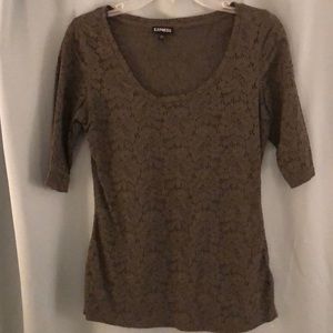 Women’s olive blouse
